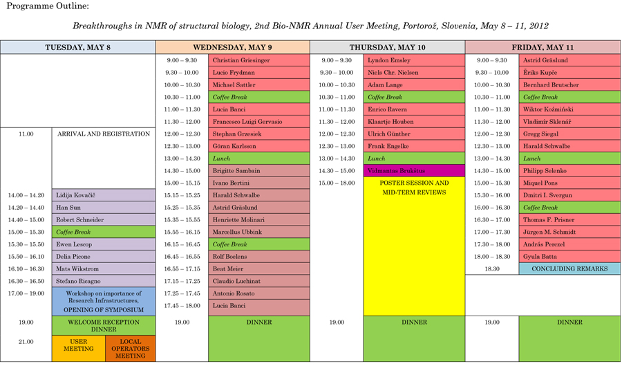 timetable